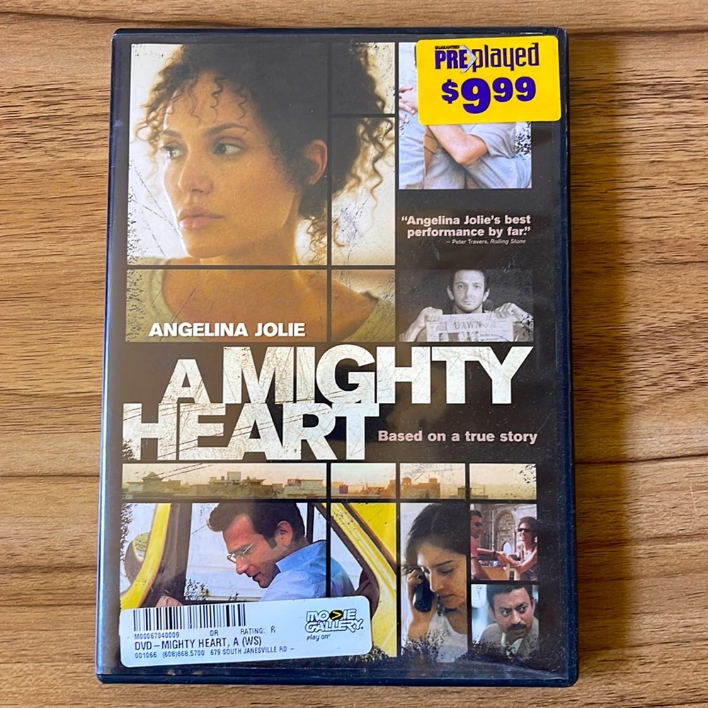 📀3/$20📀 A Mighty Heart DVD